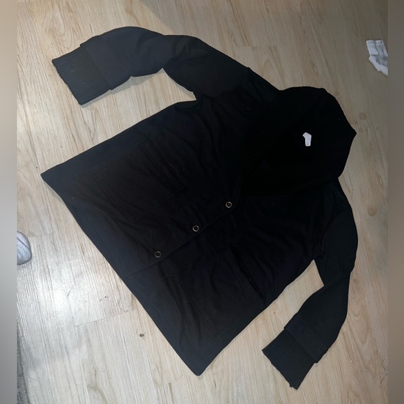 Anthropologie (Daily Practice) Black Cardigan/Jacket - Picture 3 of 6